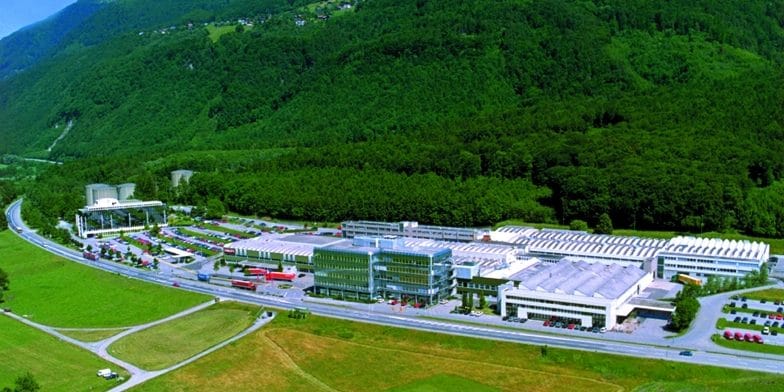 Main building, Plant 1,  Schaan, Principality of Liechtenstein, Headquarters,