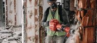 TE 600-AVR SDS-Max demolition hammer Heavy-duty demolition hammer for wall chiseling in concrete and masonry, with less weight, lower vibration, and more performance than the TE 700-AVR predecessor Applications 1