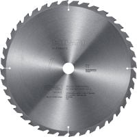 Wood universal miter saw blade Ultimate 12 miter saw blade (305mm) for universal wood cutting, with carbide teeth to cut faster, last longer and increase productivity with cordless miter saws