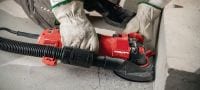 AG 600-20SE Angle grinder Powerful 14-amp angle grinder with variable speed and slide switch, for cutting and grinding in metal, concrete, and masonry with discs up to 6” Applications 5