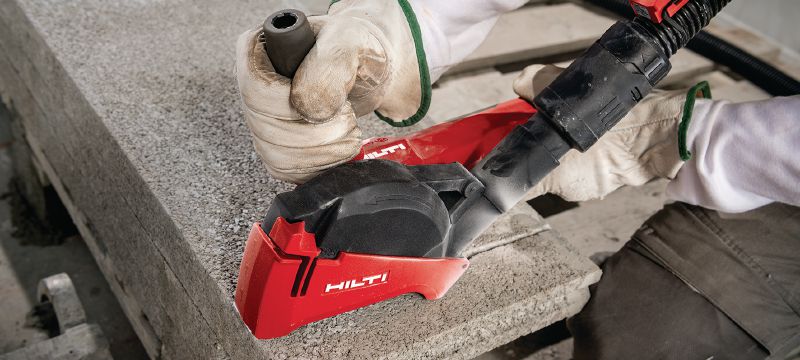 AG 500-20D Angle grinder Powerful corded angle grinder with dead man’s switch for cutting and grinding in metal, concrete, and masonry with discs up to 5” (14-amp) Applications 1